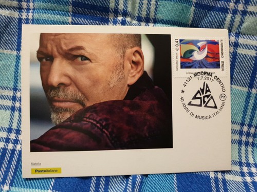 Vasco rossi annullo - annullo, filatelico
